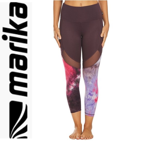 Marika Pants - NWT MARIKA TIE DYE CAPRI LARGE
